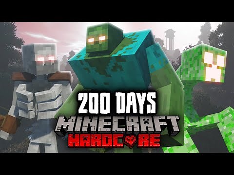 I Survived 200 Days in a Minecraft Nuclear Winter... Here's What Happened