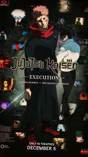 Top 4 Popular Anime Movies In 2025 #anime #jujutsukaisen #viral #virelshorts #animeedit #ytshorts