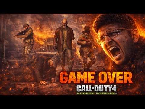 Call of Duty 4 Modern Warfare Remastered|GAME OVER Final Mission Gameplay|Killing Imran Zakhaev