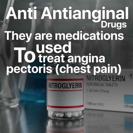 STOP Chest Pain: Anti-Anginal Drugs & DOC Explained! 🫀, #angina #gpat2027#niperexam