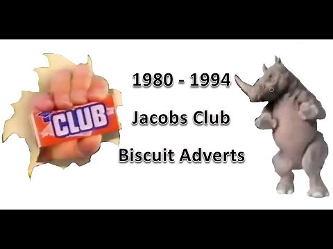 (1980-1994) Jacobs Club Biscuits TV Advert Compilation