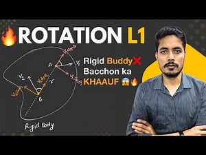Rotation L1 | Introduction and Angular velocity of rigid bod