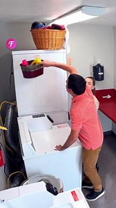 54K views · 74 reactions | Fun laundry room comedy . . . For entertainment purposes only; filmed in public spaces. No affiliation with brands shown. Inspired by true events; some details may be altered for creativity. Activities shown are not meant to be replicated, performed, or imitated. Consult professionals for safety. | Fabiosa Daily | Facebook