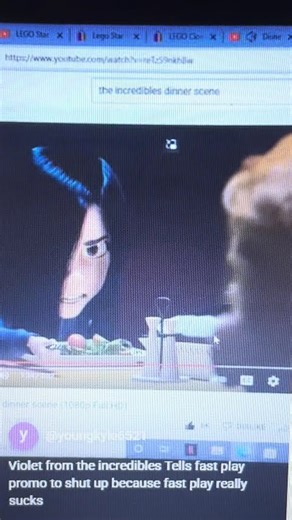 Disney Pixar’s The Incredibles Violet Tells Disneys Fast Play Shut Up