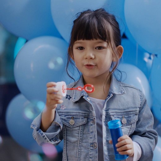 Our new denim collection make us go bubbly inside! #HMKids hm.info/1ccf0 | H&M