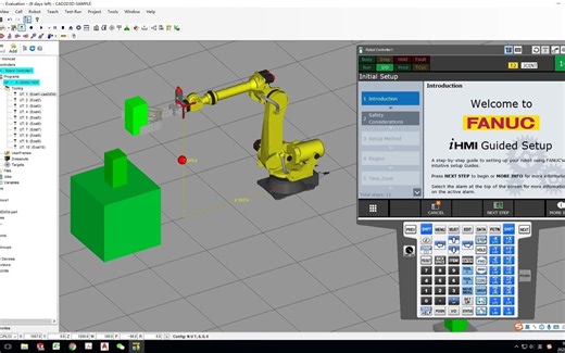 FANUC 机器人 仿真软件 ROBOGUIDE 入门