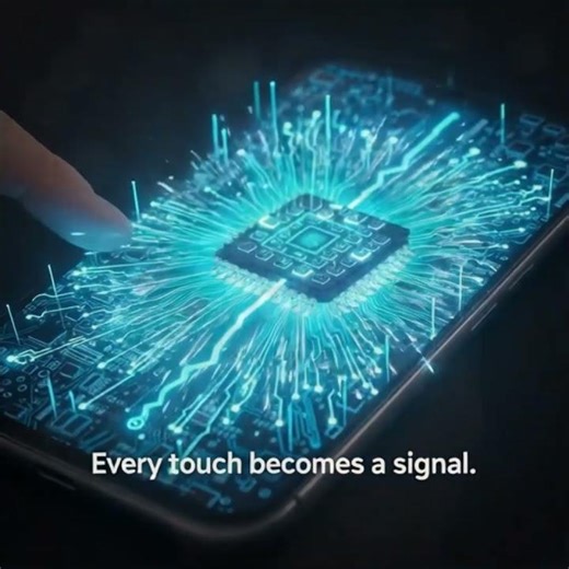 How a Tiny Chip Controls Your Mobile Phone | Smartphone Processor #tech #shorts #semiconductor