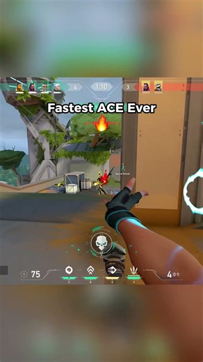 No time to react ☠️ #valorant #valorantclips #fyp #shorts