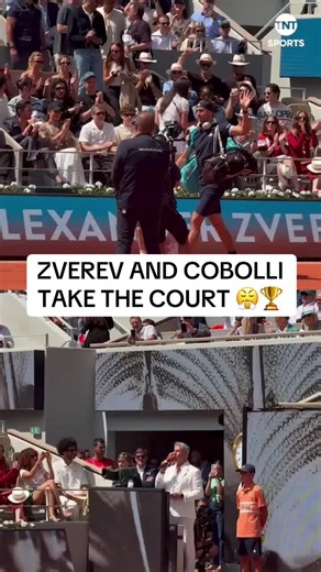 Cobolli and Zverev go head-to-head for their first Grand Slam title 🎾🙌 #RolandGarros #tennis #frenchopen