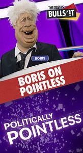 Boris Johnson is on Pointless…Brand new ep of Spitting Image: The Rest Is Bulls*!t out now on YouTube! | Spitting Image