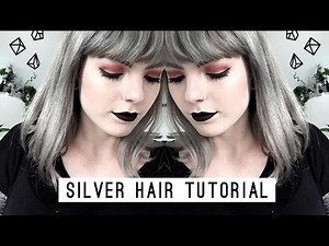 HOW TO GET SILVER HAIR | bleach & tone