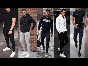 How To Properly Style Sweatpants/Joggers For Men 2022 | The Men's Outfits