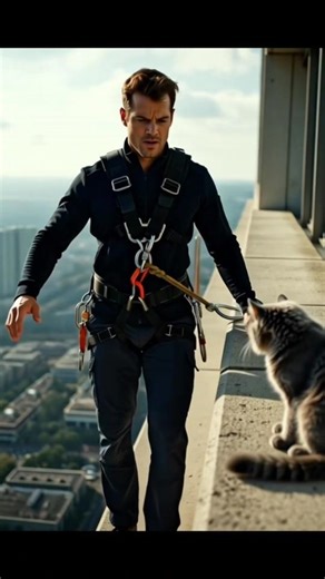 “Edge of Hope: The Window Ledge Cat Rescue” #satisfying #wildliferescue #animals