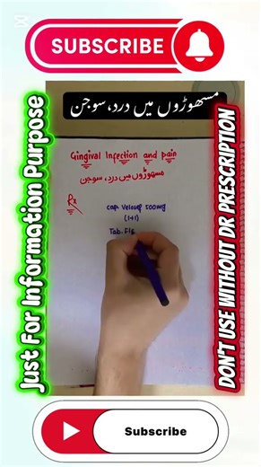Gum Infection & Pain | Gingivitis Treatment #shortsviral #education #medicineinformation