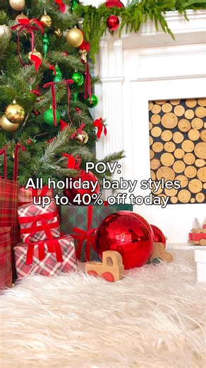 118K views · 50 reactions |  Tiny toes, big memories! Baby’s First Christmas footies up to 40% off today. Don’t wait—these sell out fast! ⏰ | RuffleButts | Facebook