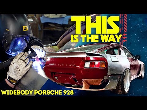 The SMALL Details MATTER! - Welding Custom Flares, Fuel Door + More (Widebody Porsche) - 928 Ep. 24