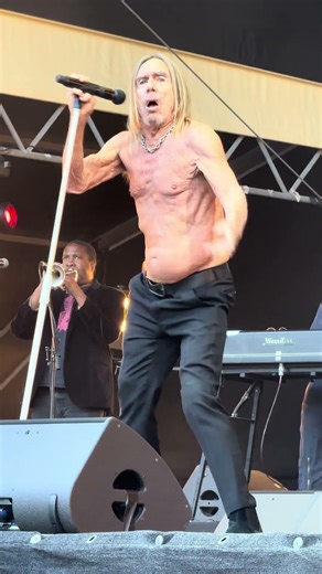 🔥👕 Red Hot Chili Peppers & Iggy Pop – the stage wasn’t ready for this kind of electricity