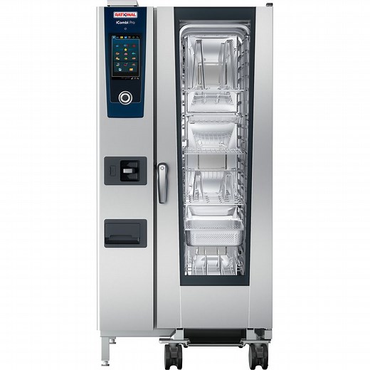 RATIONAL iCombi Pro ICP 20-1/1/G/N 20 Grid 1/1GN Natural Gas Combination Oven - Catering Appliance Superstore