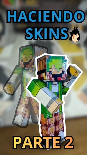 Haciendo skins de #minecraft #2