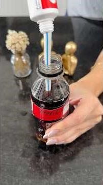 Just put toothpaste in Coca-Cola and the result will leave you speechless!