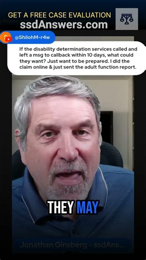 DDS Call: What to Expect