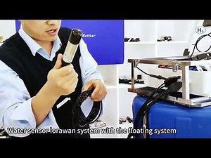 Water sensor lorawan system with the floating system