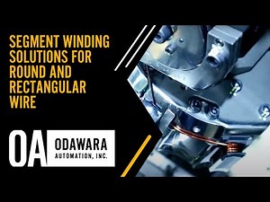 Segment Winding Solutions for Round and Rectangular Wire