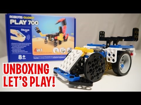 Unboxing & Let's Play - ROBOTIS PLAY 700 OLLOBOT - Fun Robot like Cozmo! (FULL REVIEW!)