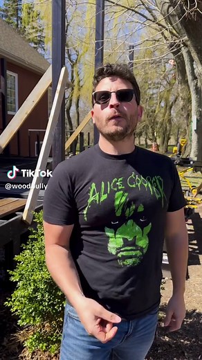 This deck spacer tool is genius! #deckbuilder #carpentrytricks #HomeImprovement #diytips #protips #deckbuilding