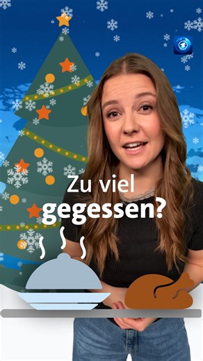 tagesschau on Instagram: "Weihnachtsfeiertage und üppige Mahlzeiten gehören für viele zusammen. Manchmal wird mehr gegessen, als es dem Körper guttäte. Aus einer neurowissenschaftlichen Perspektive ist das nicht überraschend. Dafür gibt es mehrere Gründe. #überessen #weihnachten #tagesschau #nachrichten #wissen"