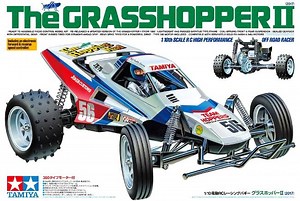 RCカー復刻版・タミヤ「グラスホッパーⅡ」をレビュー