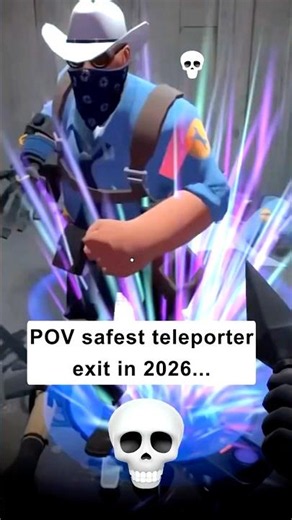 POV: Safest teleporter exit in 2026... | tif.x 🍷 #shorts #tf2