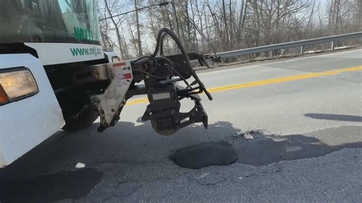 Pothole patching machines hit the streets