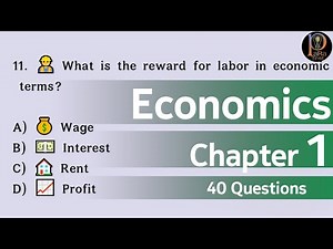Economics Chapter 1 Questions