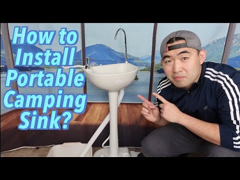 How to Install Portable Camping Sinks? Worth it?