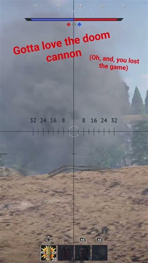 gotta love the doom cannon #gameplay #warthunder #gaming #gaijin #military #tanks #warthundertanks
