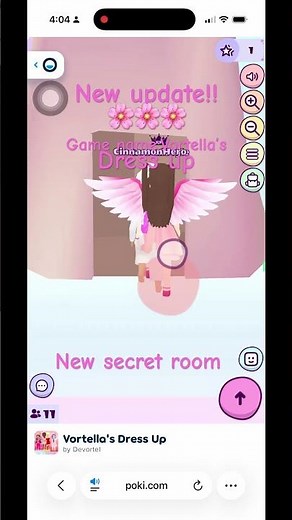 New secret room in Vortella’s dress up and new Sakura update🌸🌸🌸￼