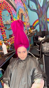 Watch Trolls Band Together available to stream at home now ! Join Poppy and Branch on their latest adventure as they embark on an epic journey. I coloured and styled this Poppy look for almost 6 hours , see the resemblance!? A tip for home - You can copy the steps of making Poppy’s hair stand tall in this video and then use coloured spray or hair chalk if you don’t want to lighten or dye your hair to become Poppy! Have fun ! @Trolls #TrollsBandTogether #sponsored #poppy #hairprocess #HairColor #