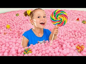 Les aventures de Nastya : bricolage et défis en plein air pour les enfants