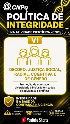 Política de Integridade na Atividade Cientifica CNPQ
