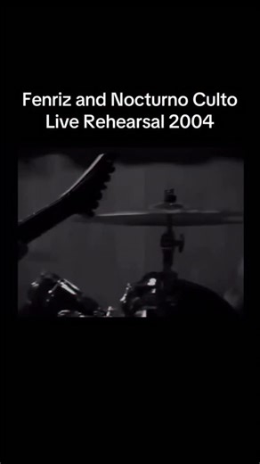 Fenriz and Nocturno Culto Live Rehearsal 2004 | Anextiomarus