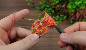 89K views · 733 reactions | pouf flower !***!! you will love it very much... gorgeous crochet #crochet #knitting | Aslı ile sanatsal tasarımlar | Facebook