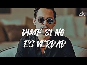 Marc Anthony - Dime Si No es Verdad (Letra)