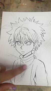 Comment dessiner kirua (hunterxhunter)