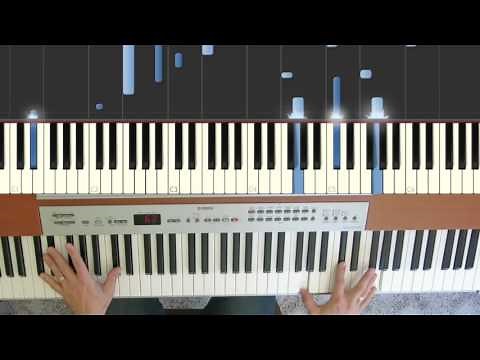 Liszt - Liebestraum Piano Tutorial - Intermediate Arrangement - with MIDI