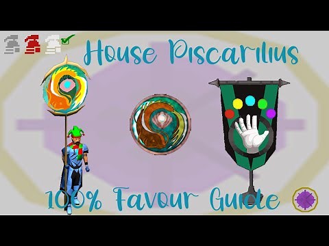 OSRS 100% Piscarilius Favor Guide | Ironman Approved