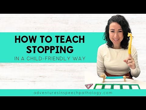 How to Teach Stopping in a Child-Friendly Way