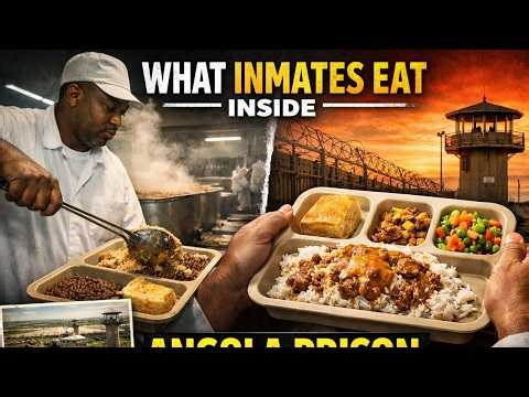 What Inmates Eat Inside Angola Prison | Louisiana State Penitentiary Food Documentary