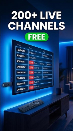 200+ Live TV Channels FREE on Firestick 2026 (News, Sports & Local) #shorts #firestick #firetv
