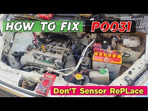 How To Fix P0031? | HO2S Heater Control Circuit Low (Bank 1, Sensor 1) Maruti Suzuki WaGon R